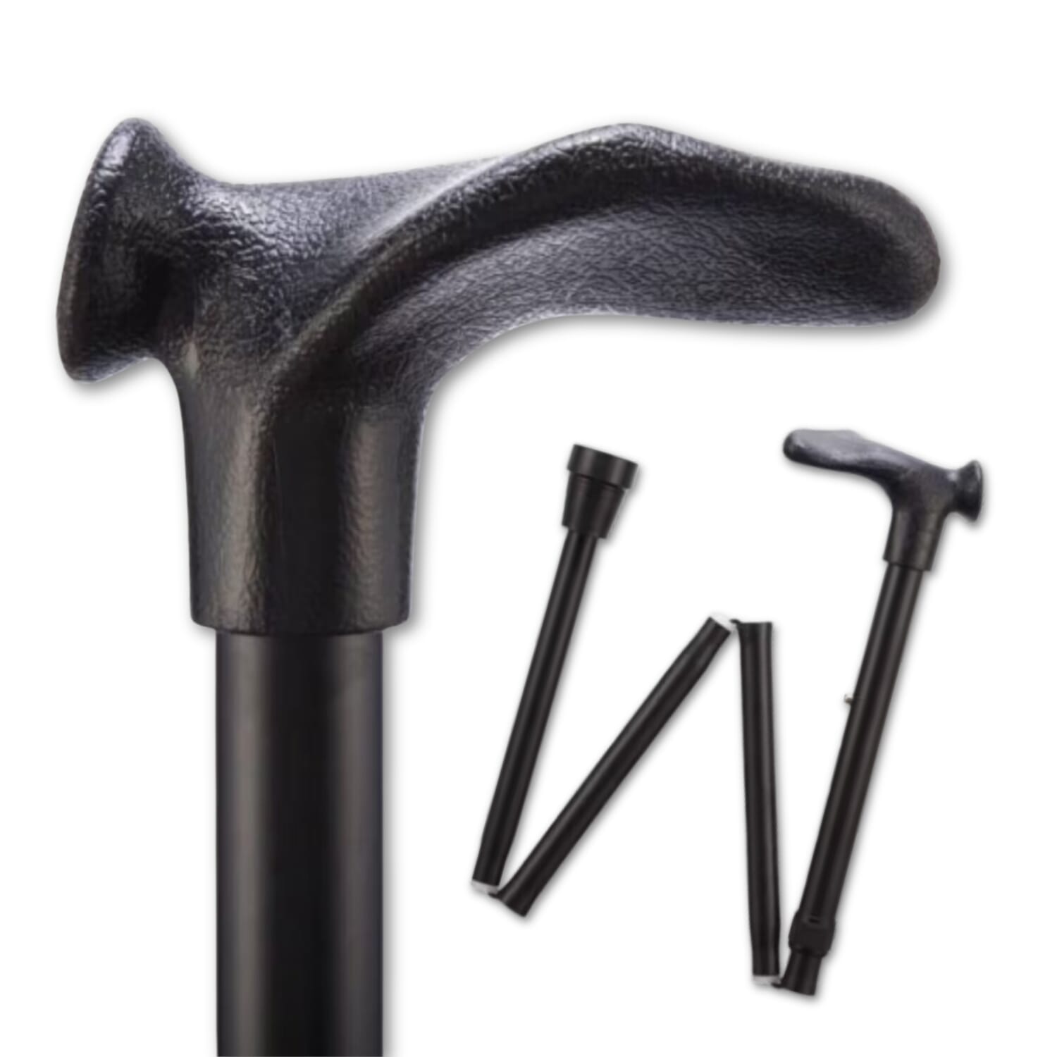Arthritic Grip Folding Walking Stick
