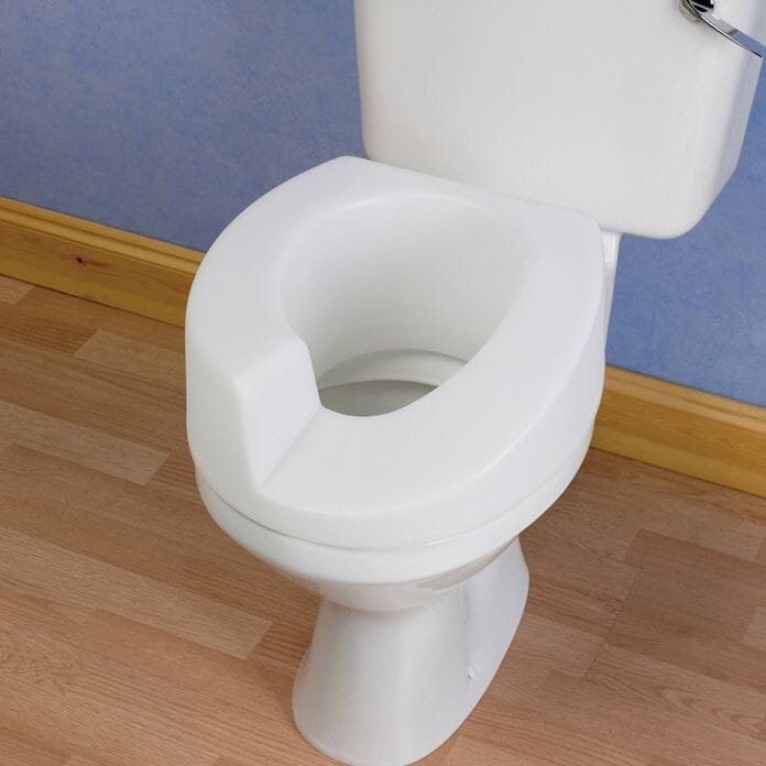 View Arthro Tallette Raised Toilet Seat Right Side CutAway information