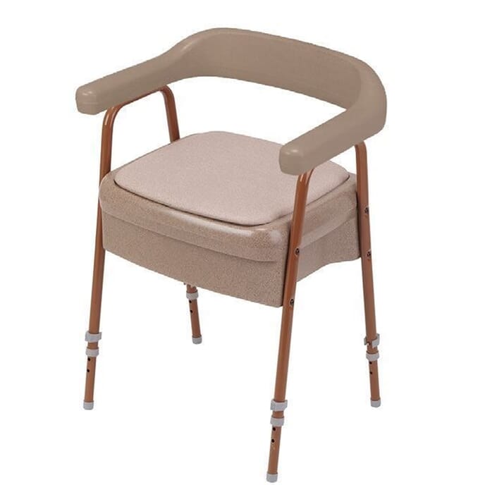 ashby adjustable oatmeal commode chair