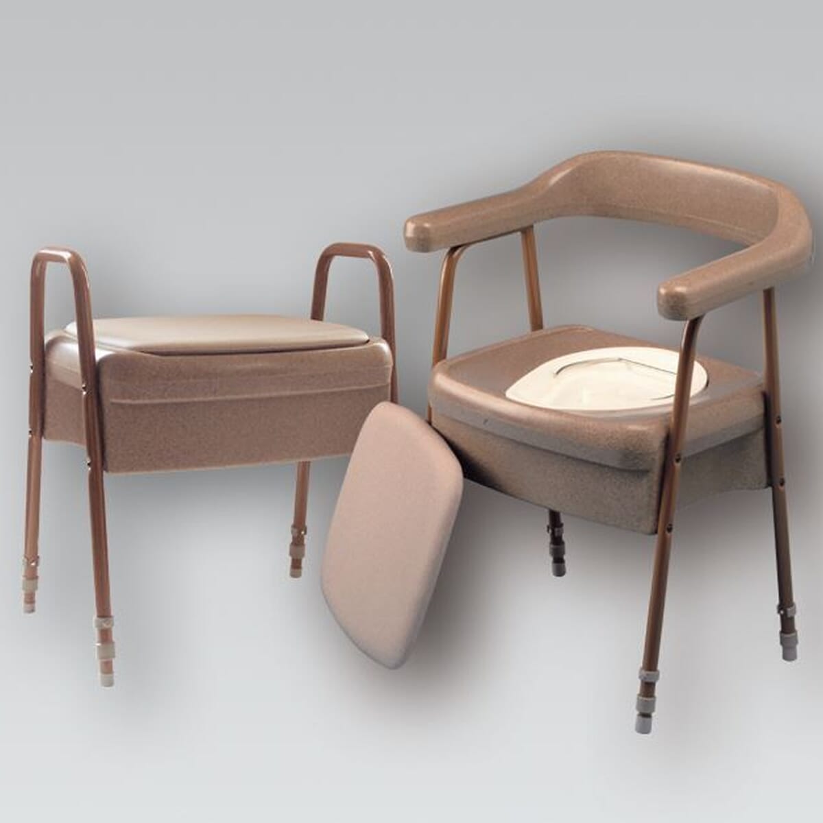 Ashby Adjustable Oatmeal Commode