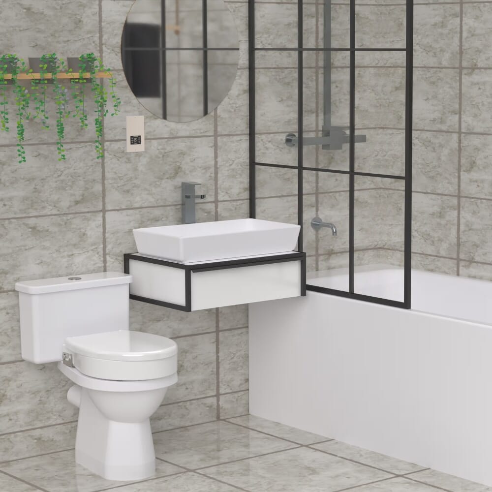 ashby lift oval toilet raiser 8