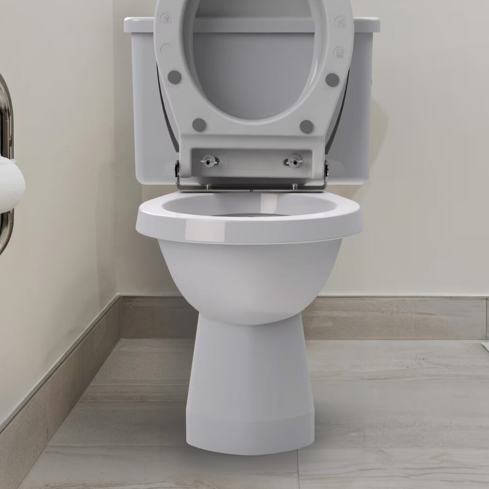 ashby lift oval toilet raiser lifted
