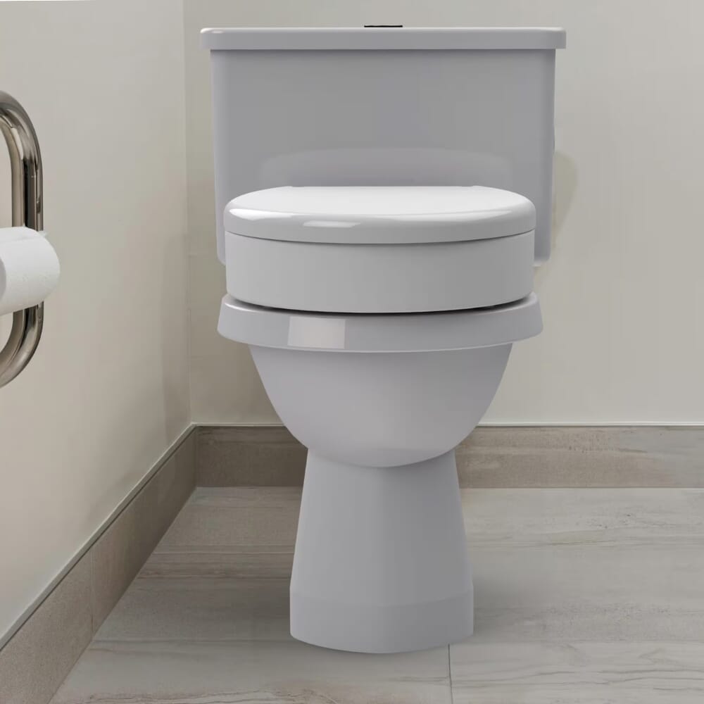 ashby lift oval toilet raiser on toilet