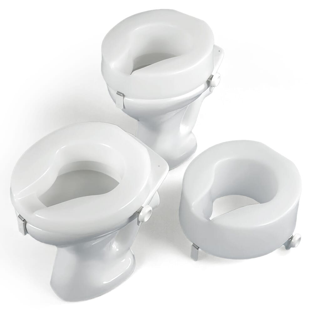 View Ashby Raised Toilet Seat Seat Height 100 mm 4 information