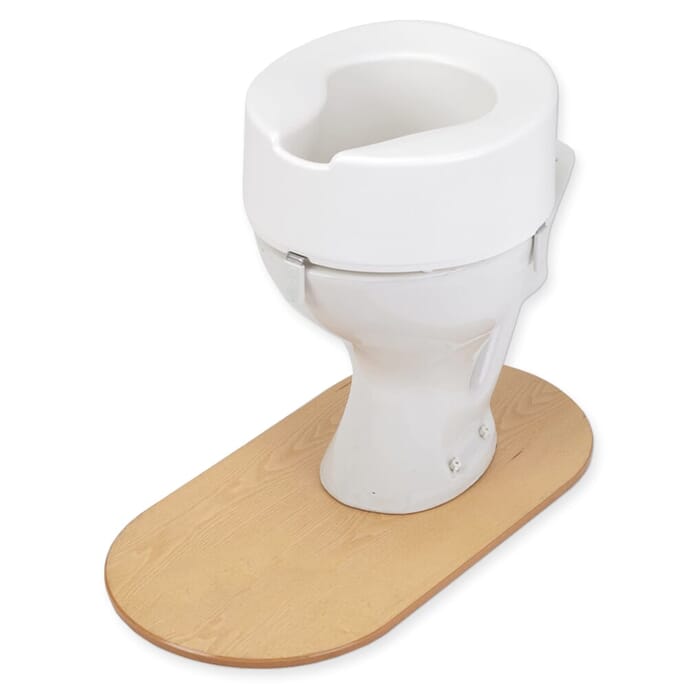 ashby raised toilet seat 15cm raise