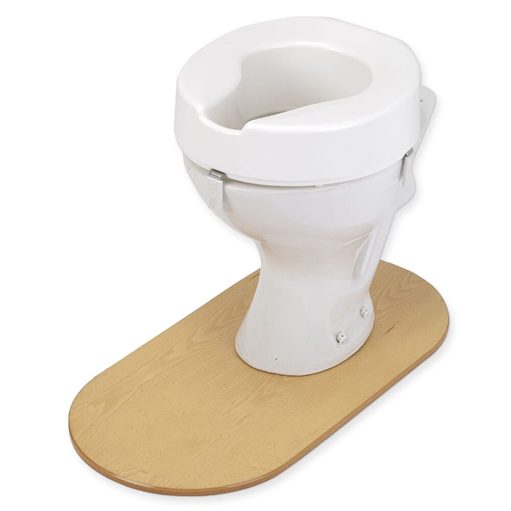 View Ashby Raised Toilet Seat Seat Height 100 mm 4 information