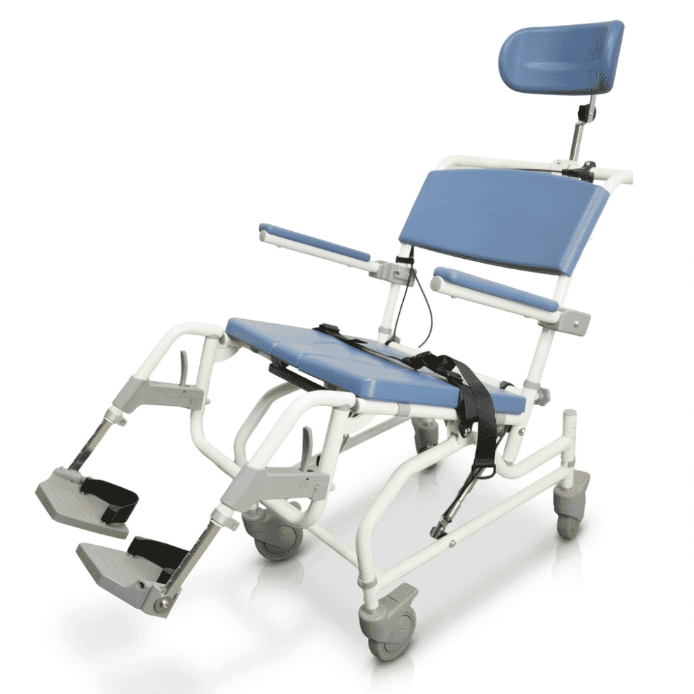 Aston Tilt-in-Space Shower Commode Chair