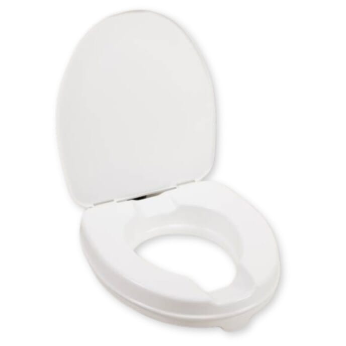 atlantis raised toilet seat 5cm with lid