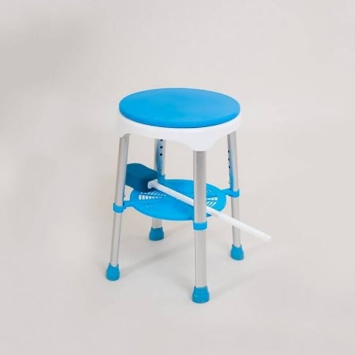 atlantis swivel seat shower stool1