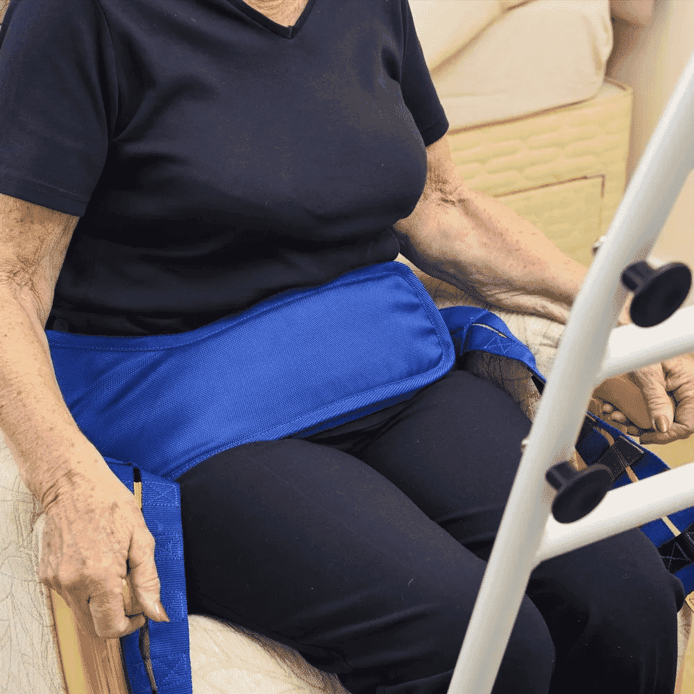 atlas advance secure turning and transfer belt before use