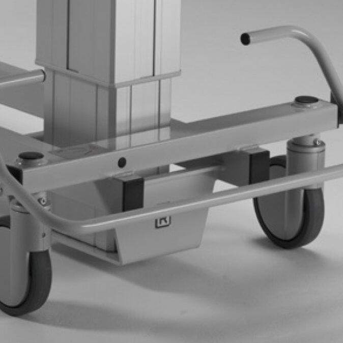 atlas bariatric shower trolley close