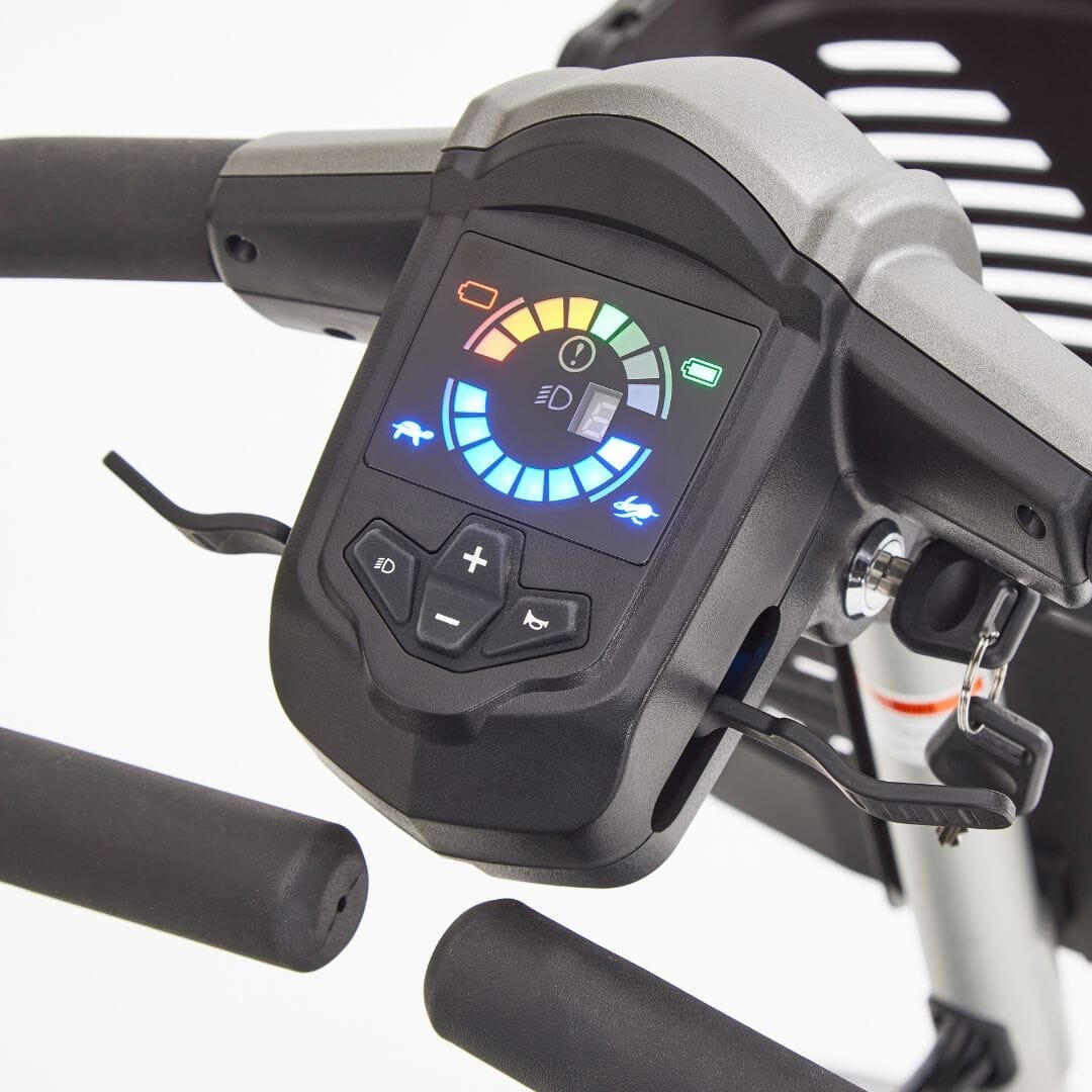 aura mobility scooter graphite tiller