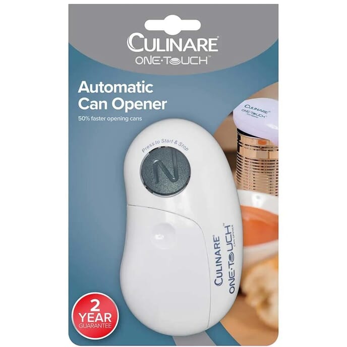 auto can opener white