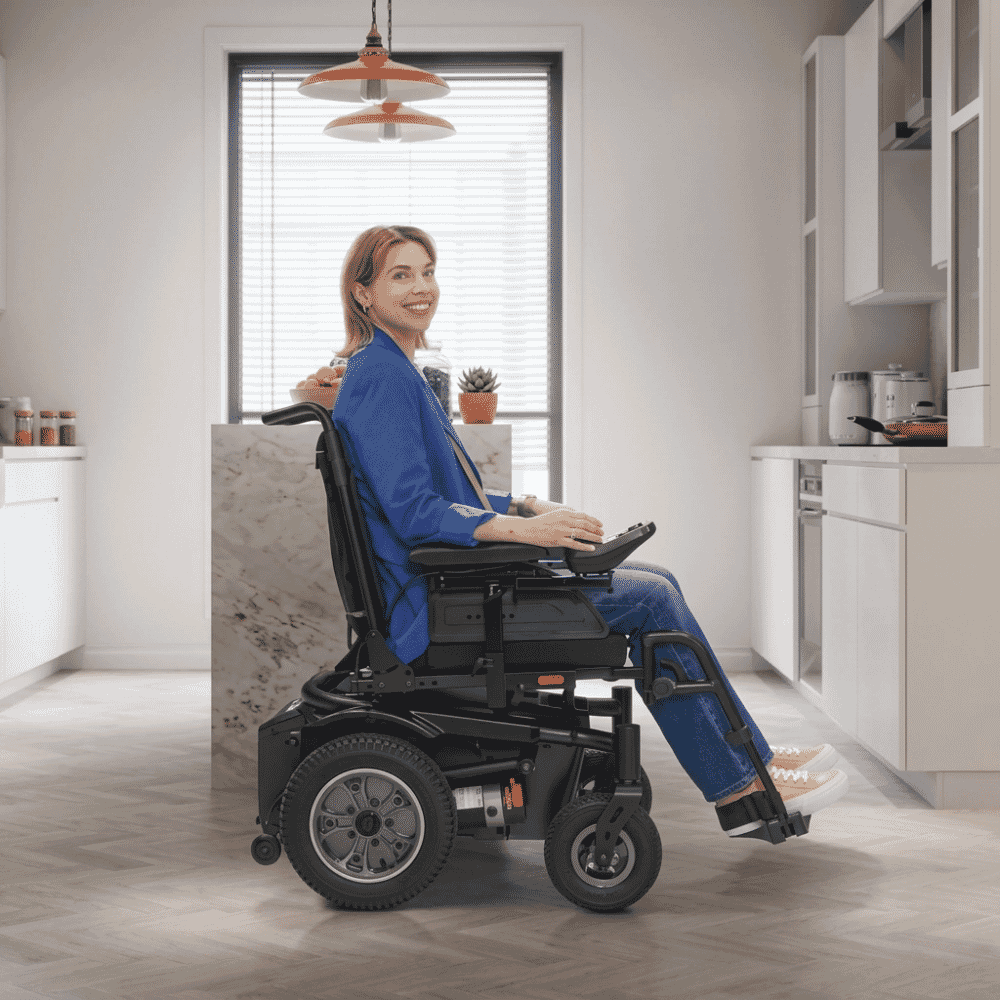 aviva rx10 power wheelchair lifestyle