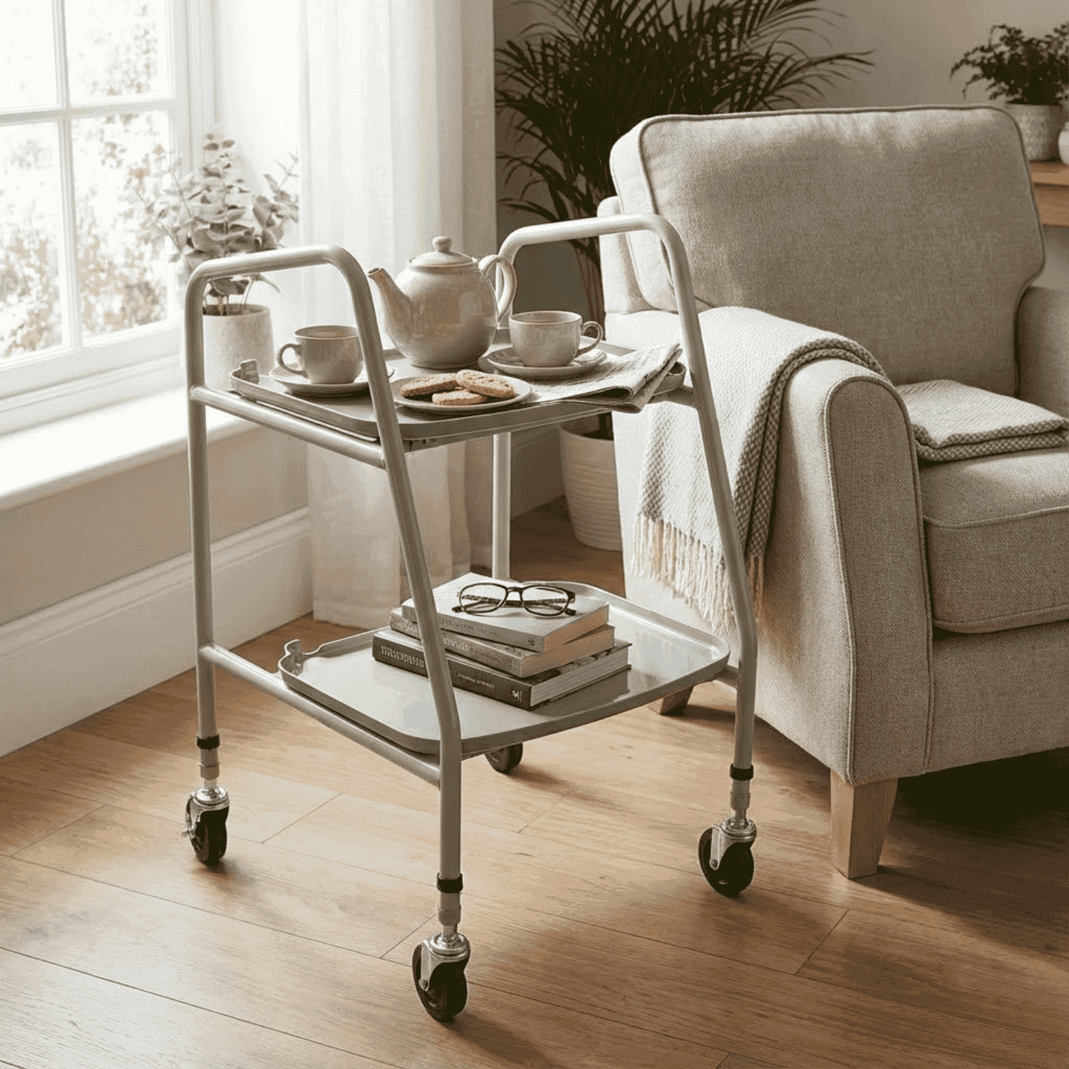 bardon kitchen trolley grey lifestyle