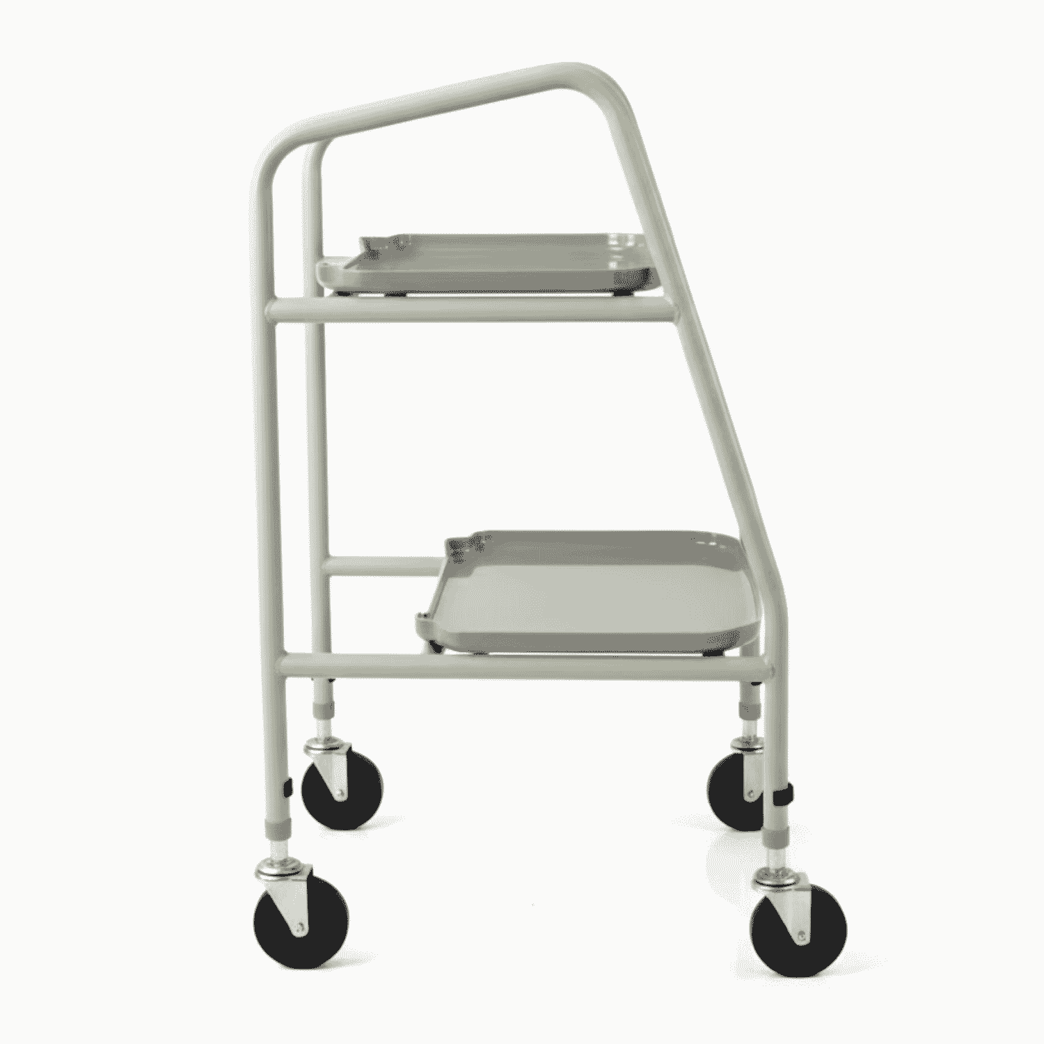 bardon kitchen trolley grey side view