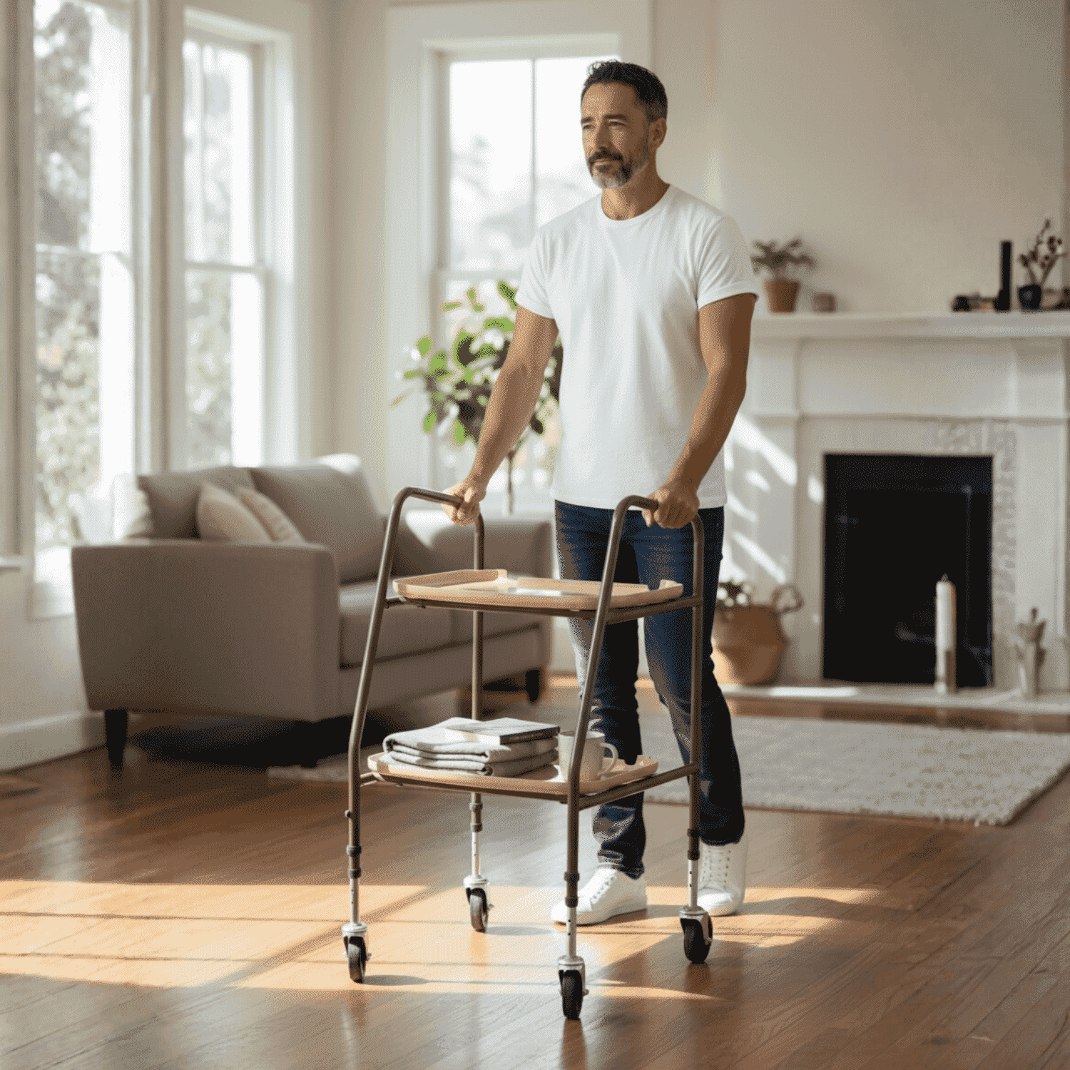 bardon kitchen trolley in use