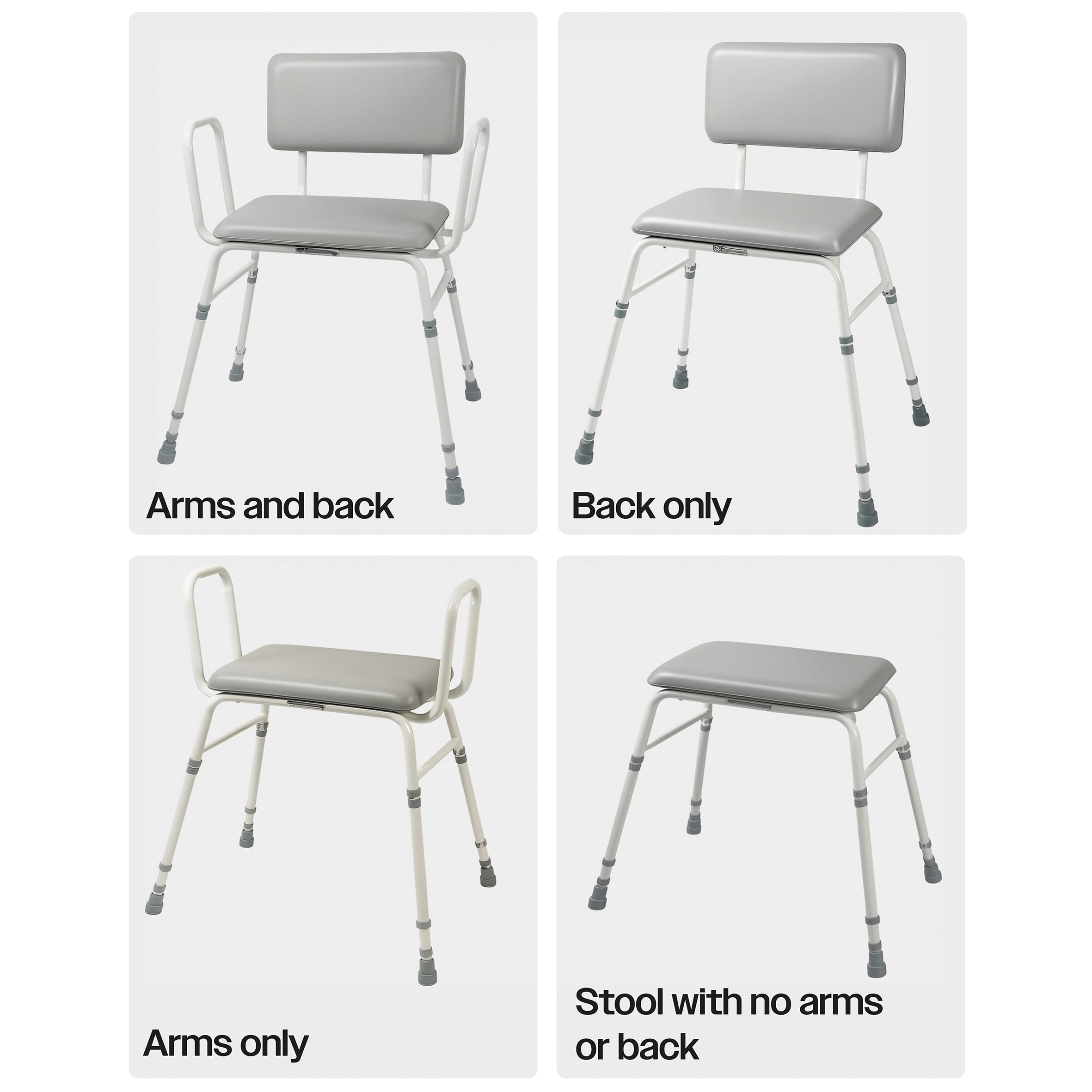 bariatric perching stool flat packed 5