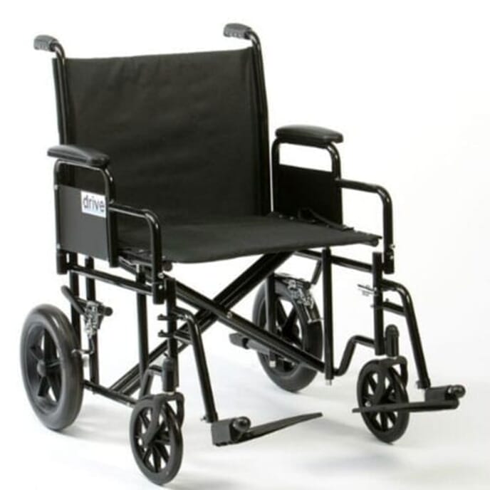 bariatric steel wheelchair