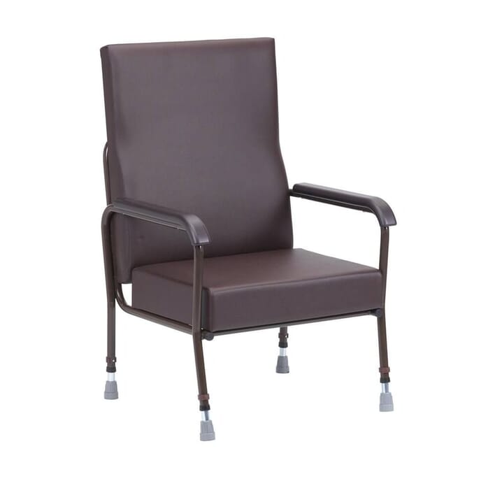 barkby bariatric high back chair without wings