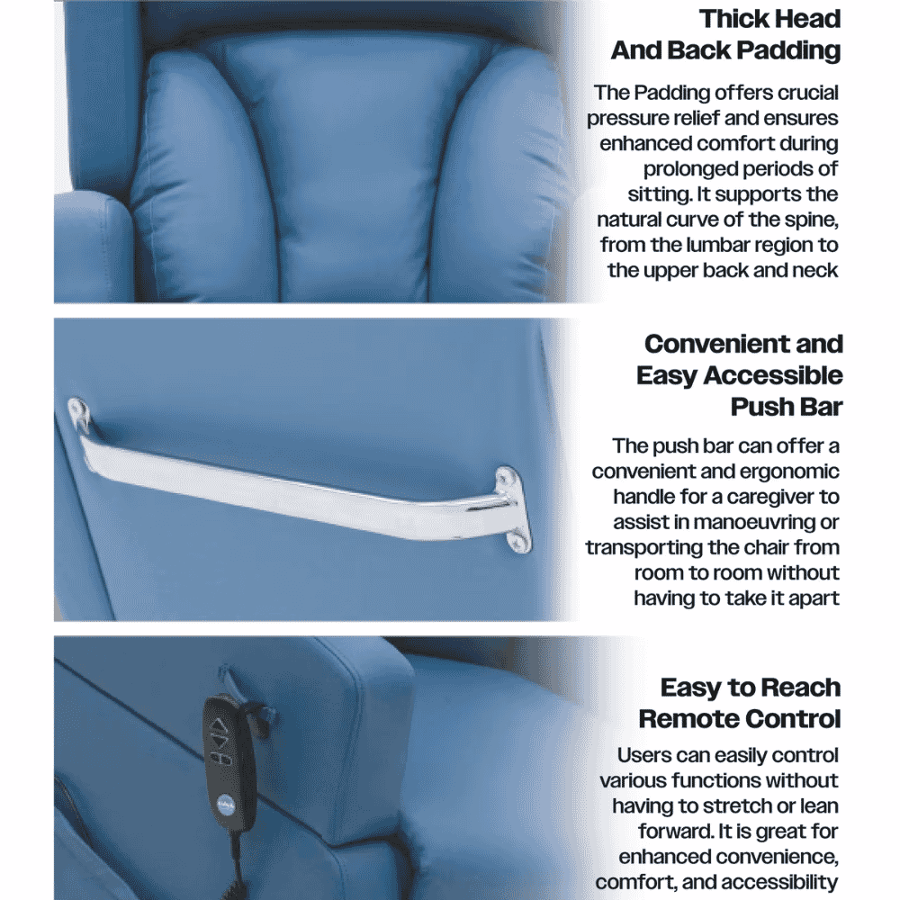 barrowfield dual motor riser recliner chair details