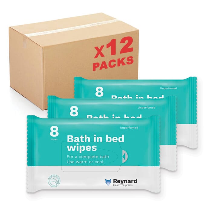 bath in bed wipes 12 packs