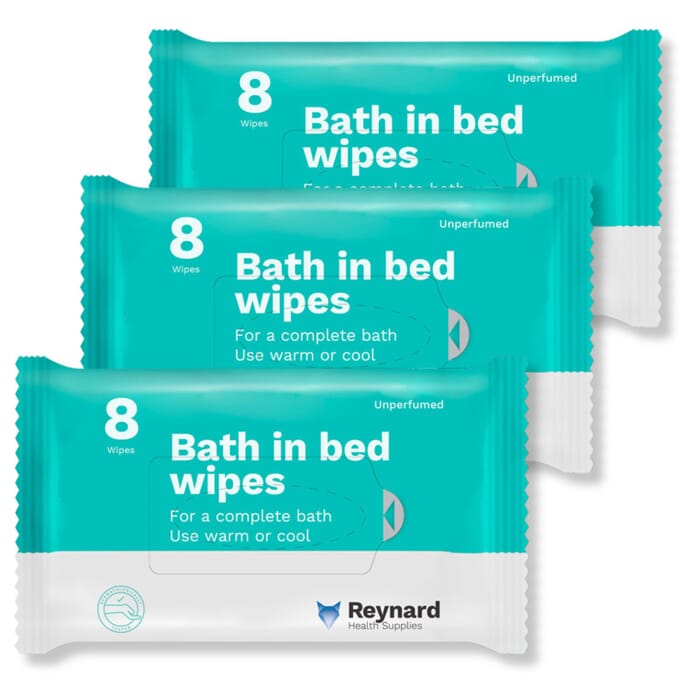 bath in bed wipes 3 packs