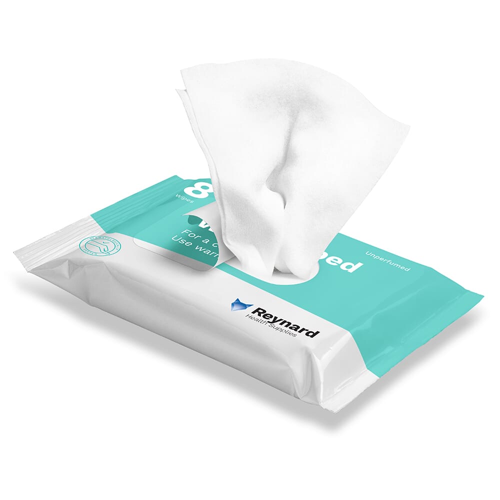 bath in bed wipes open