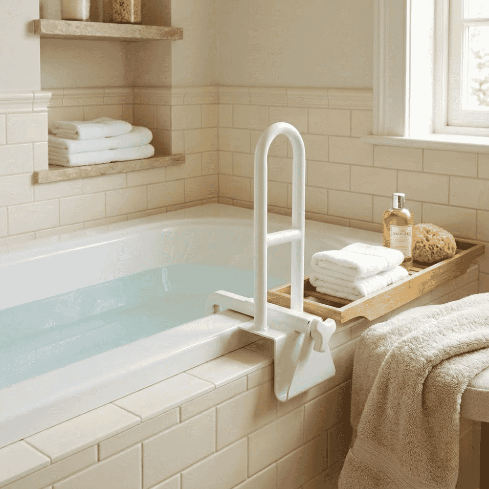 bath safety grab rail lifestyle