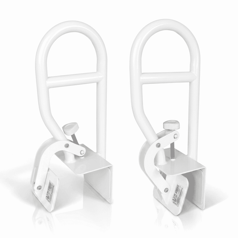 bathtub grab bar clamp