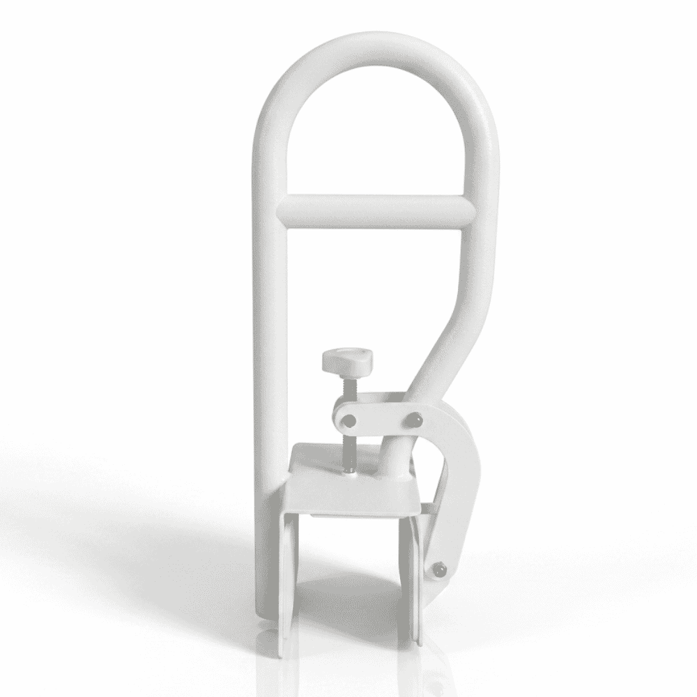 bathtub grab bar side view