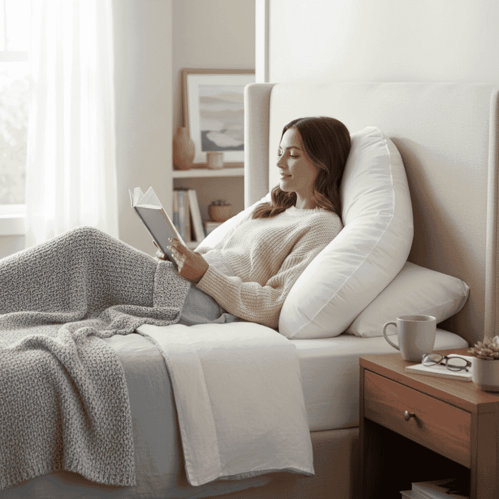 batwing support pillow lifestyle