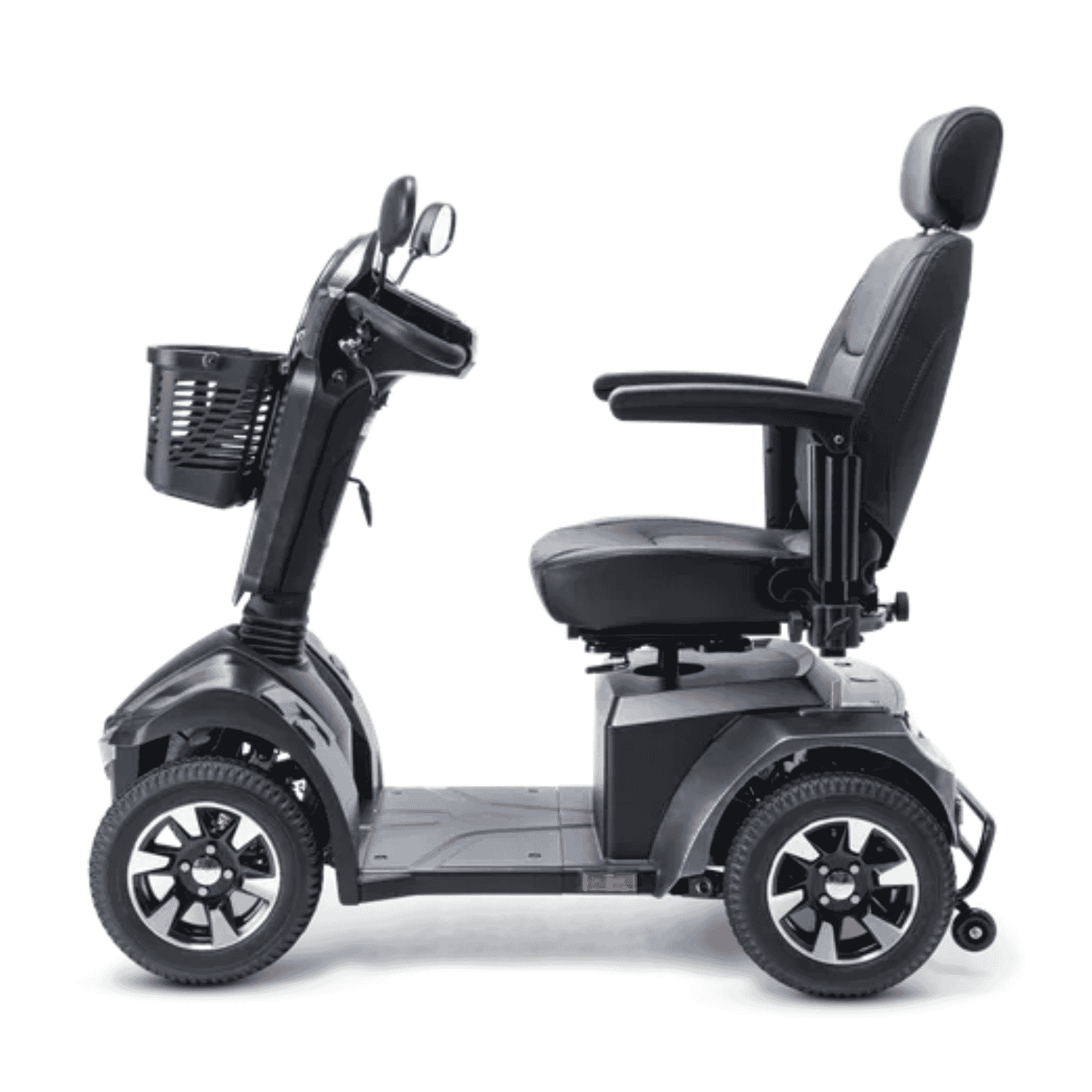 beacon mobility scooter zinc side view