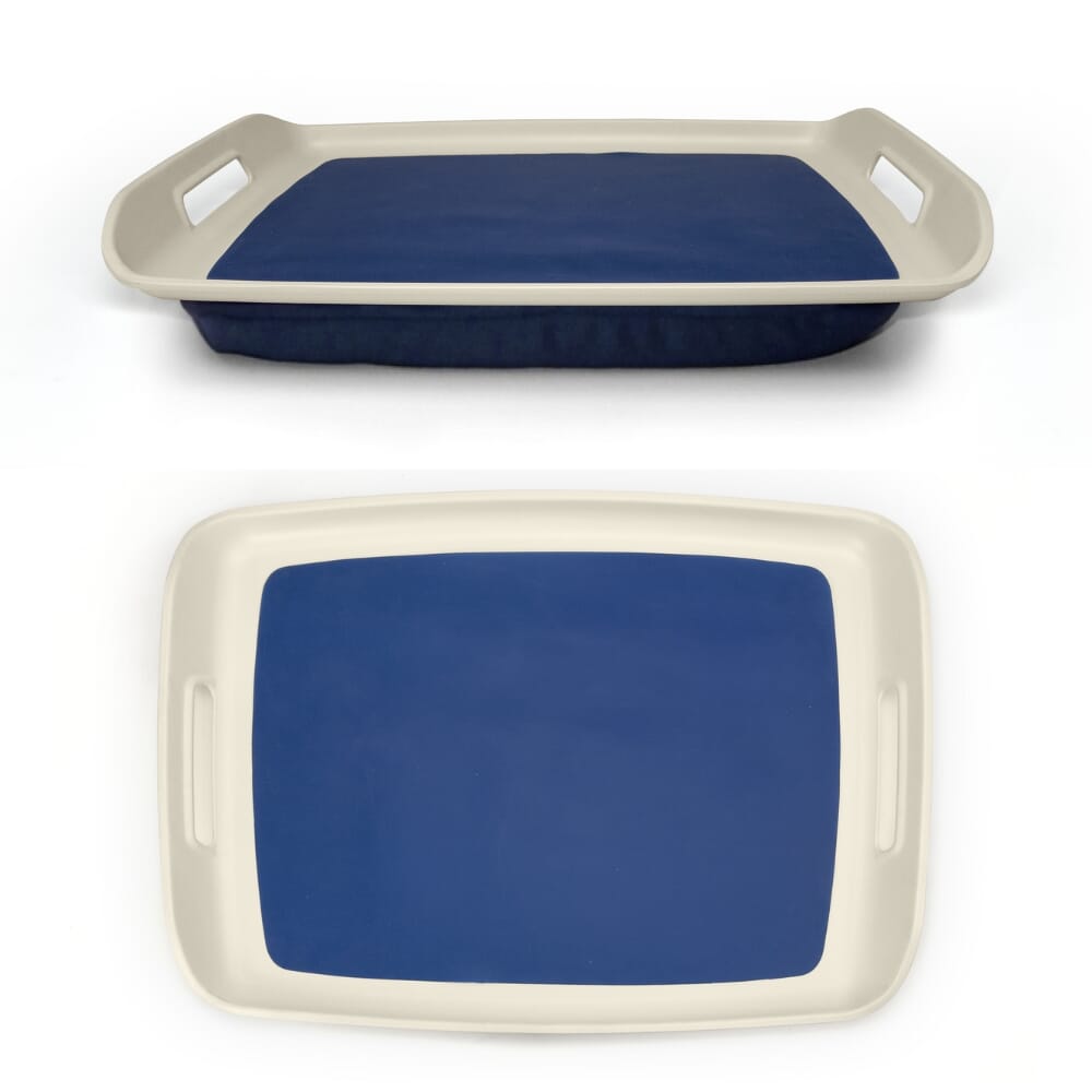 bean bag comfort tray top