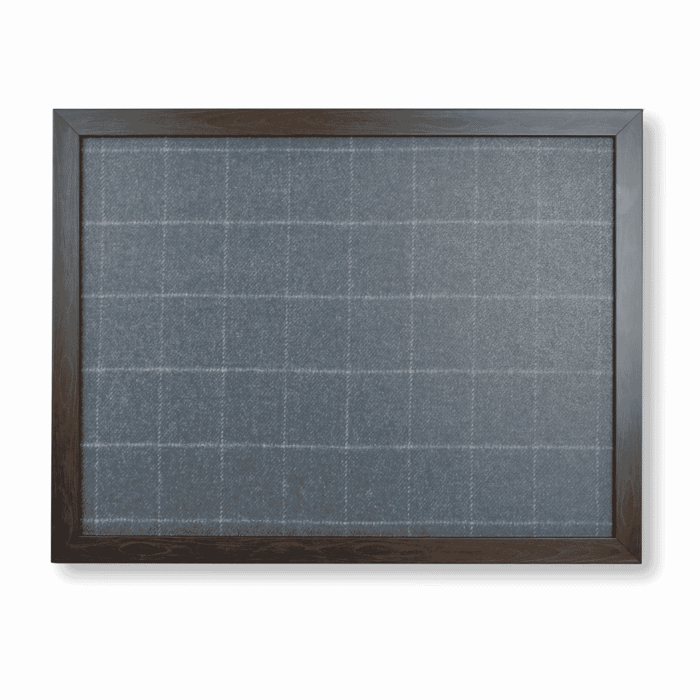 bean bag lap tray blue window dark wood frame top