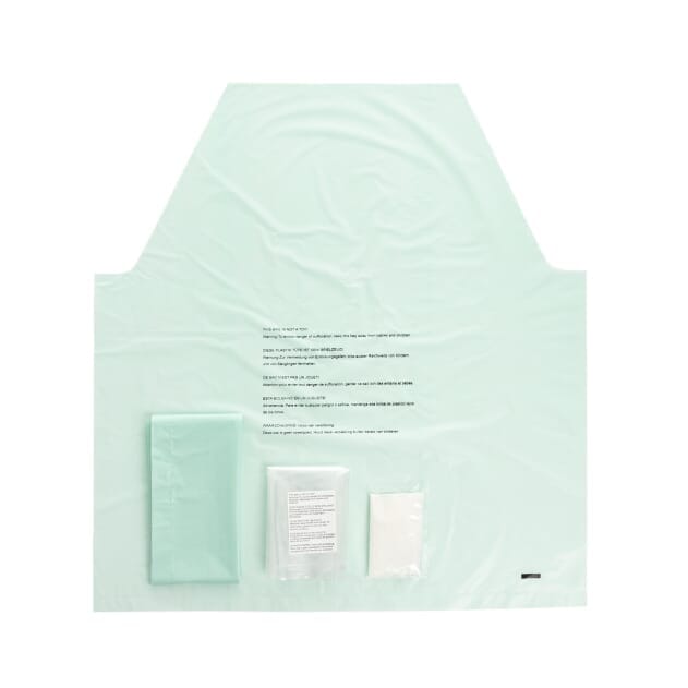 bed pan disposable bags content