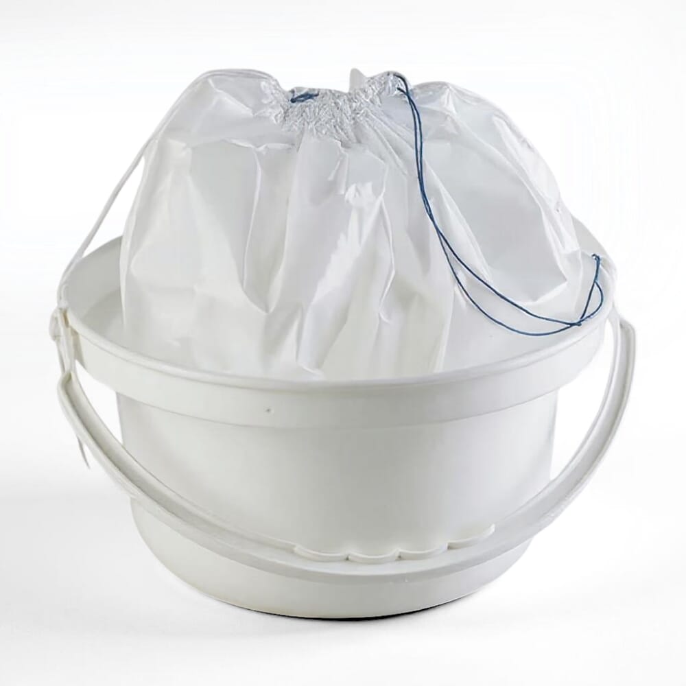 bed pan liners in use