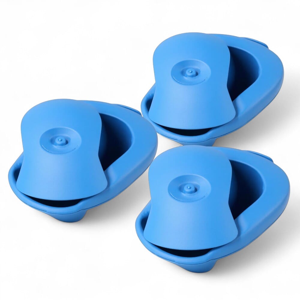 bed pan with lid pack of 3