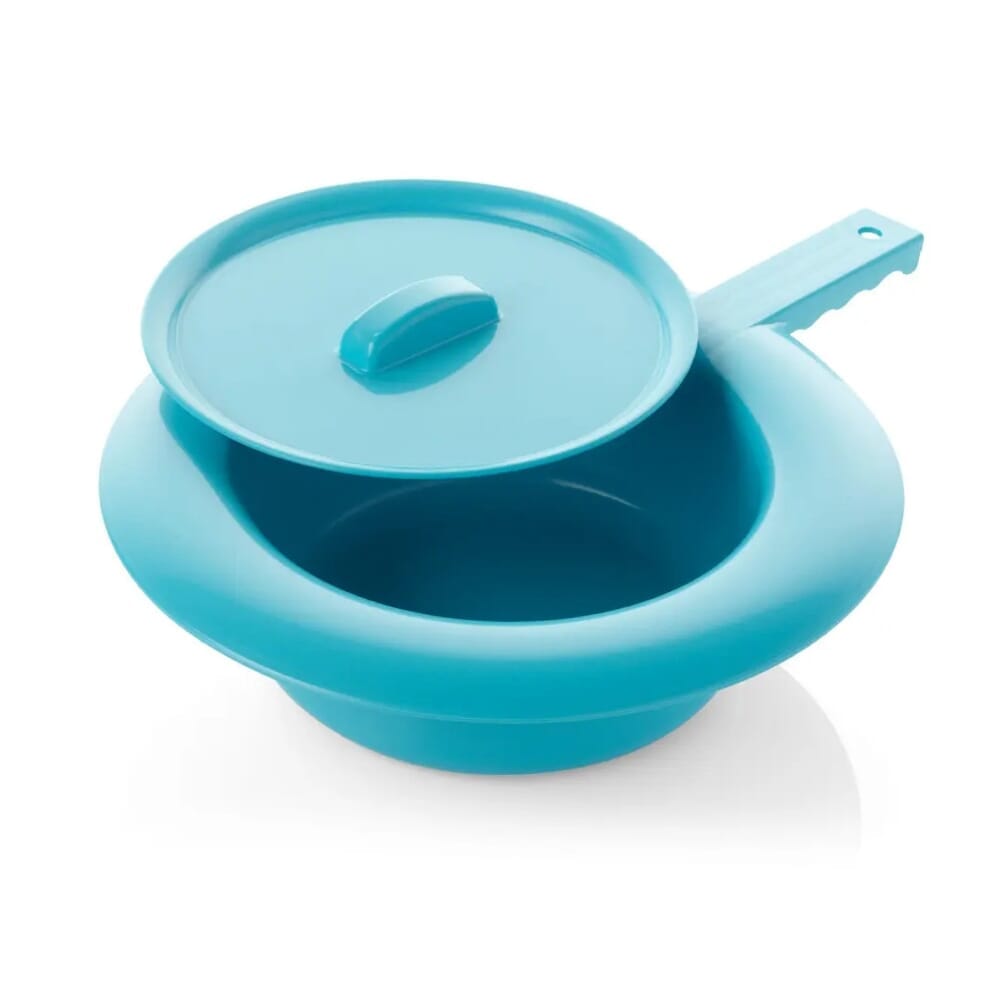 Bedpan with Lid & Handle