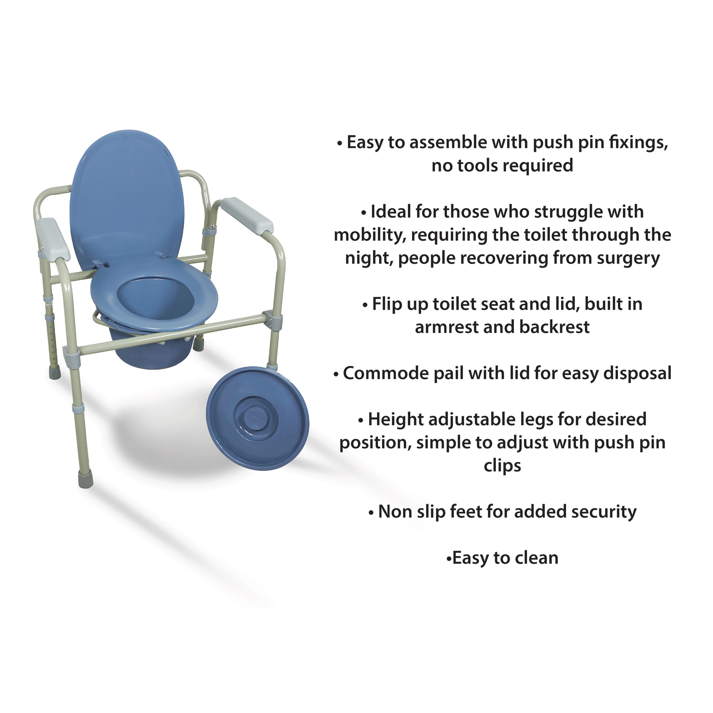 bedside commode chair 2