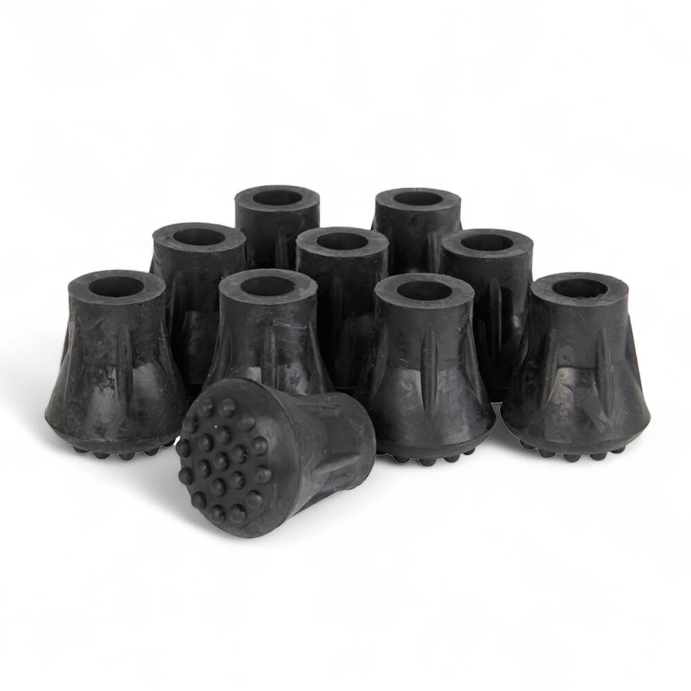 bell shaped crutch ferrule 16mm pack of 10