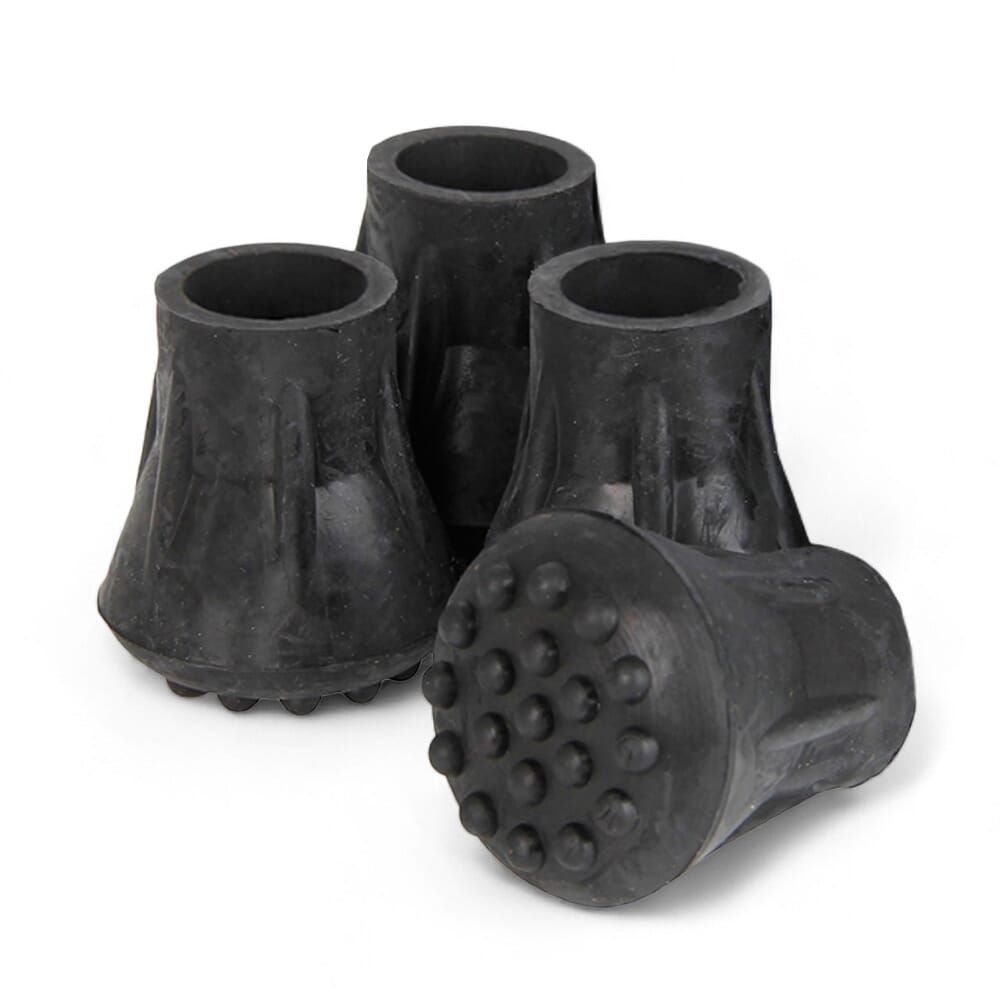 bell shaped crutch ferrule 25mm pack of 4