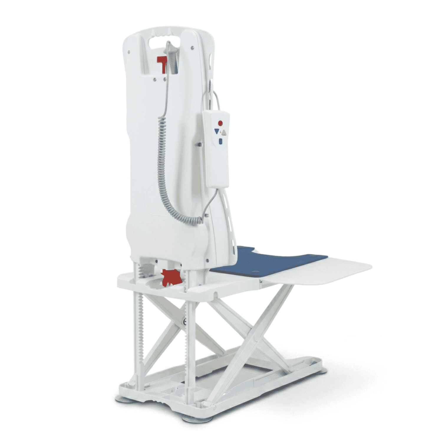 bellavita nova bath lift blue back
