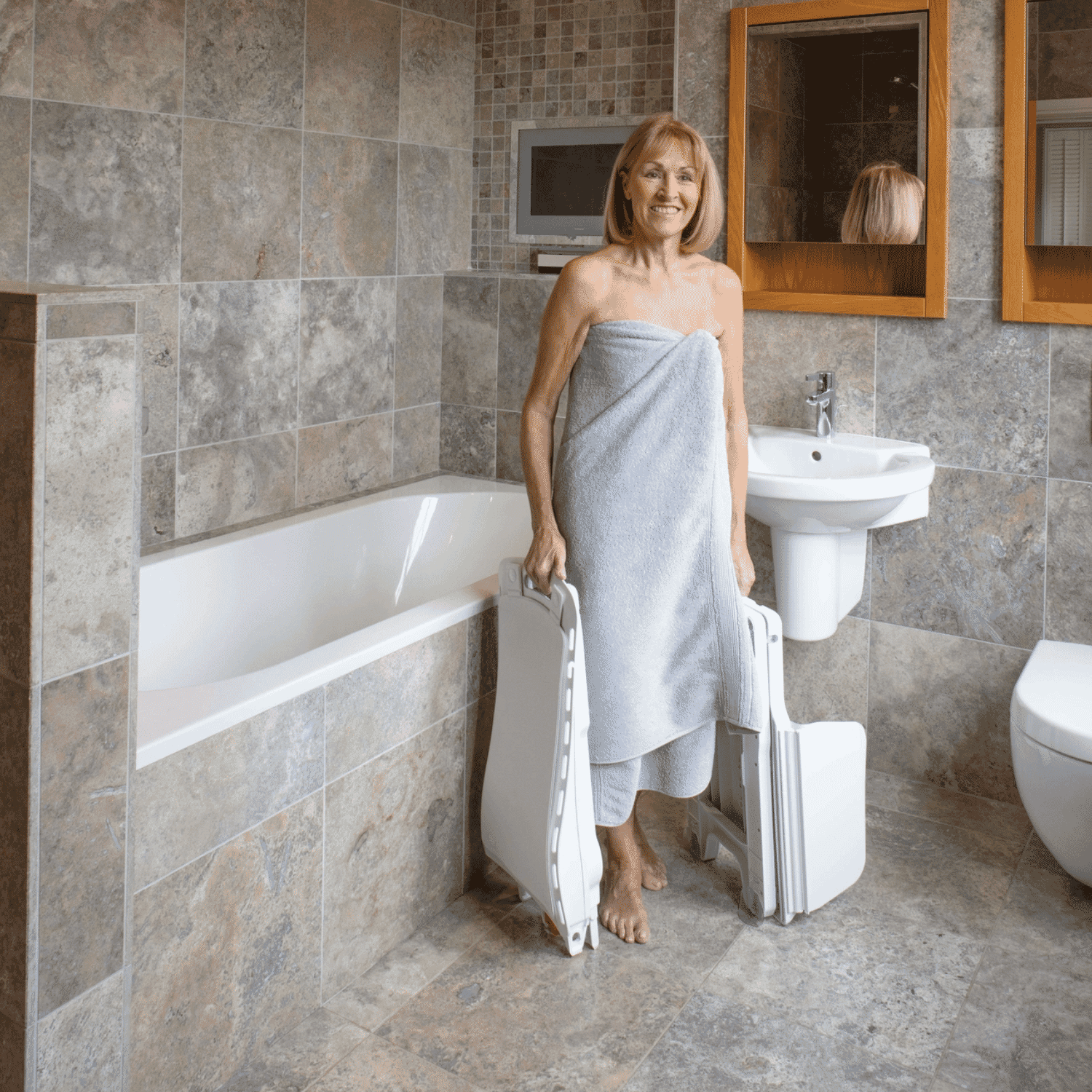 bellavita nova bath lift lightweight