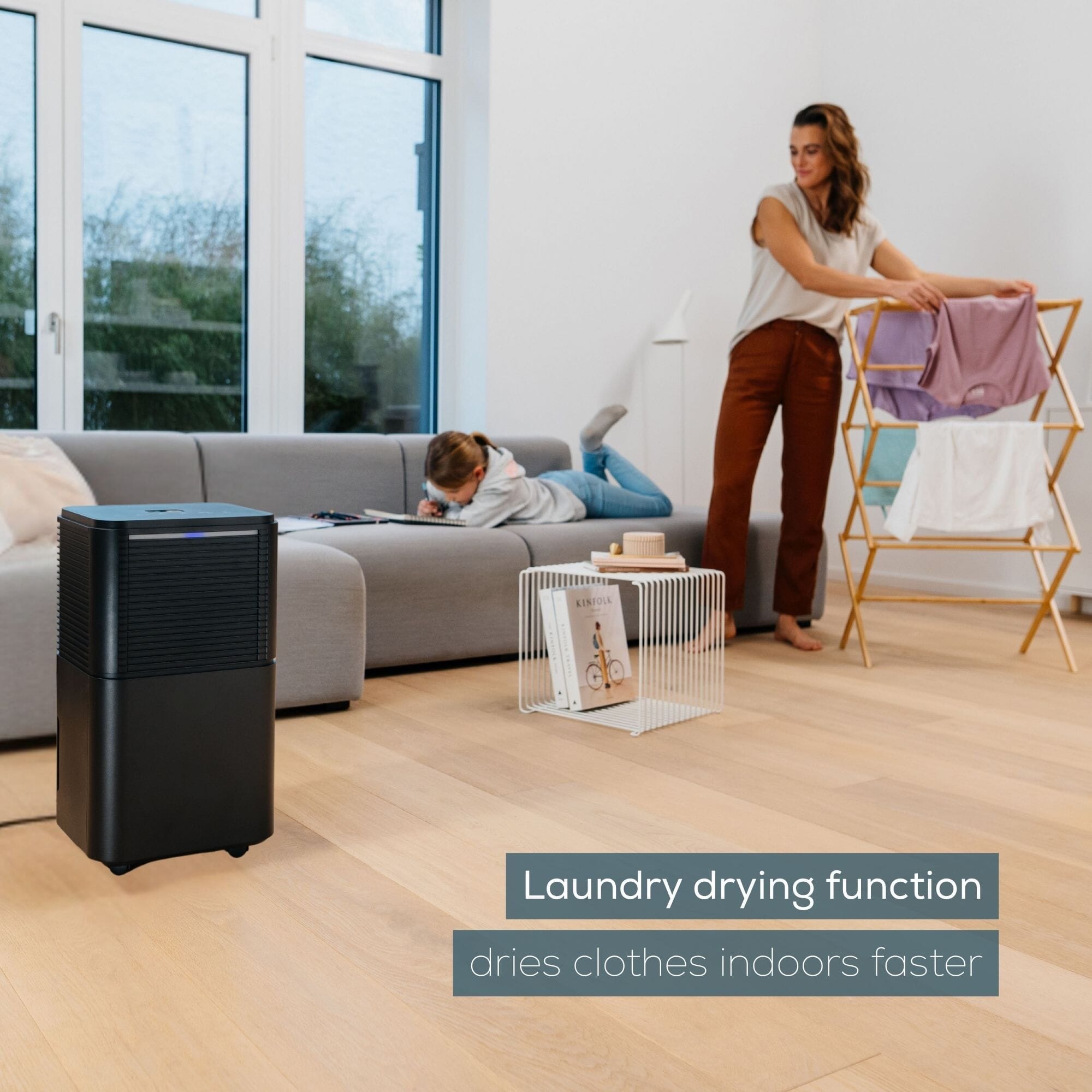 beurer 12l smart monitor dehumidifier drying function