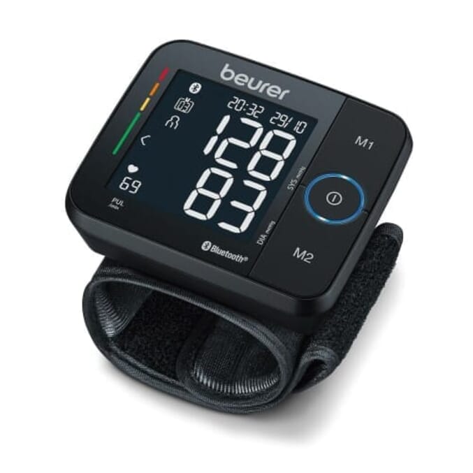 beurer bc 54 bluetooth wrist blood pressure monitor