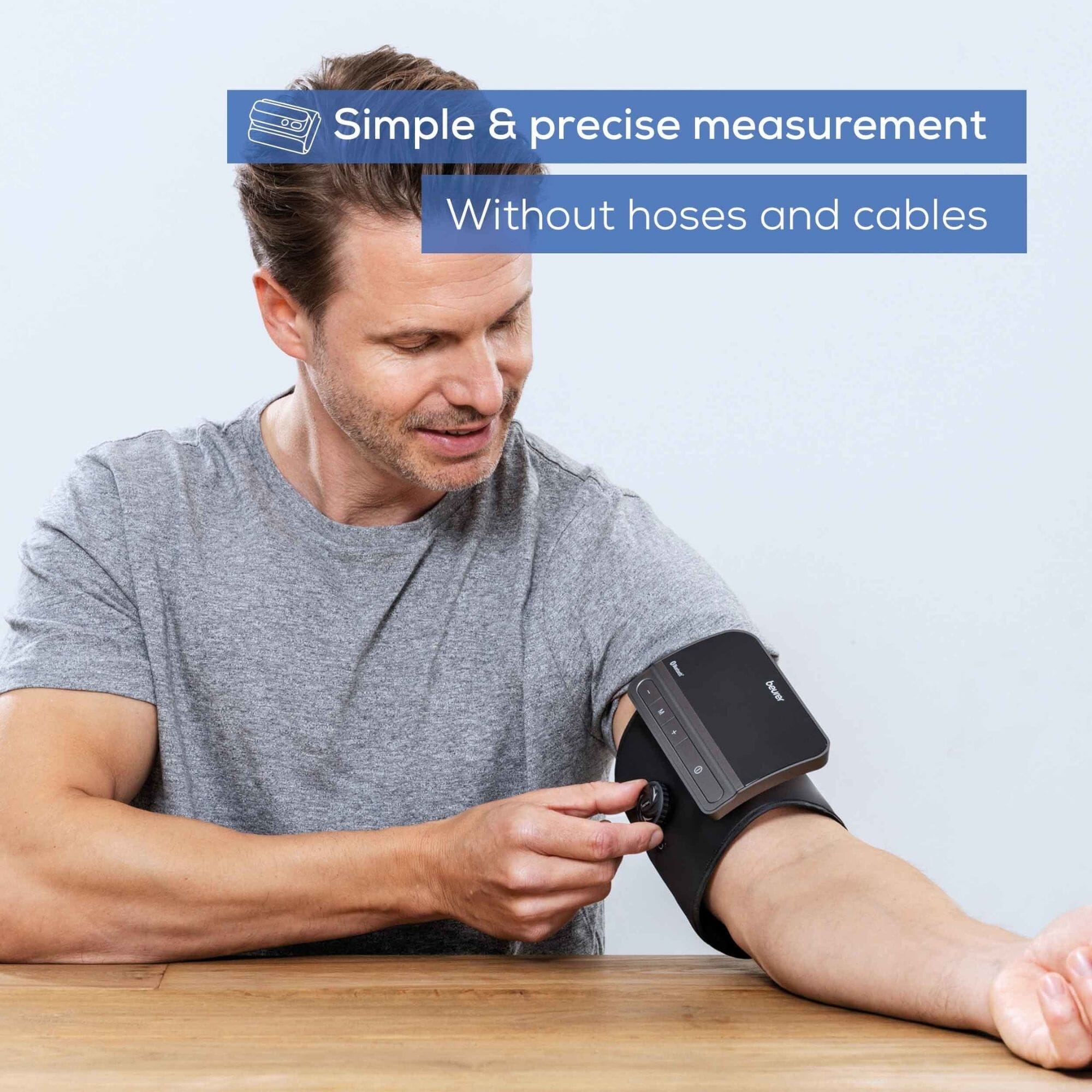 beurer bm81 upper arm blood pressure monitor simple
