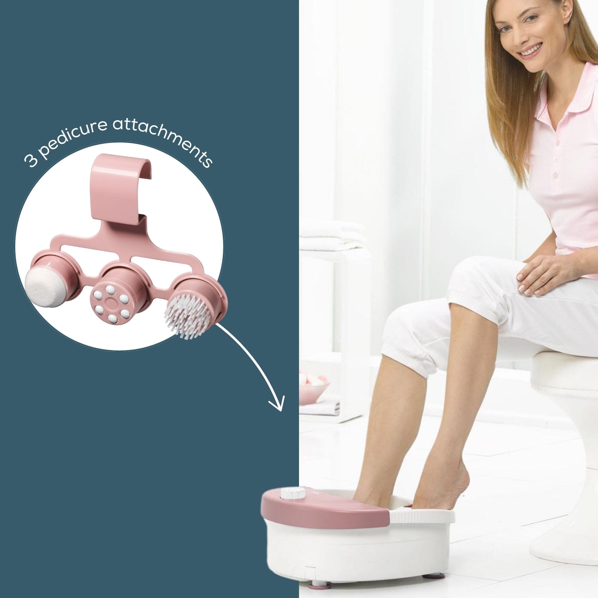 beurer fb20 massaging footbath pedicur attachments