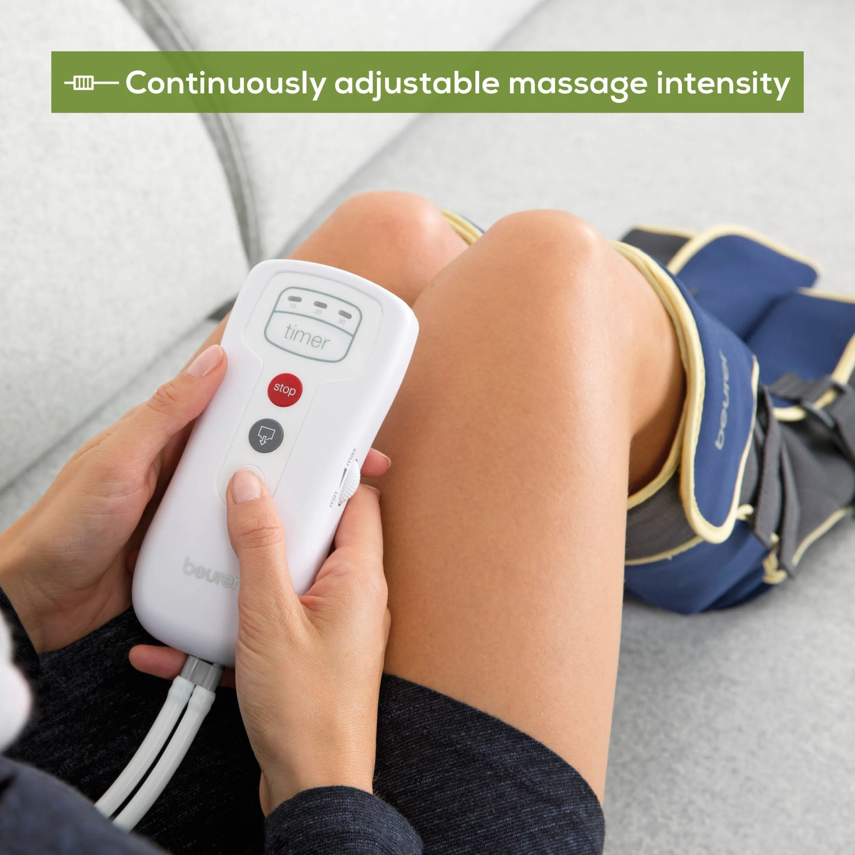 beurer fm150 leg massager adjustable