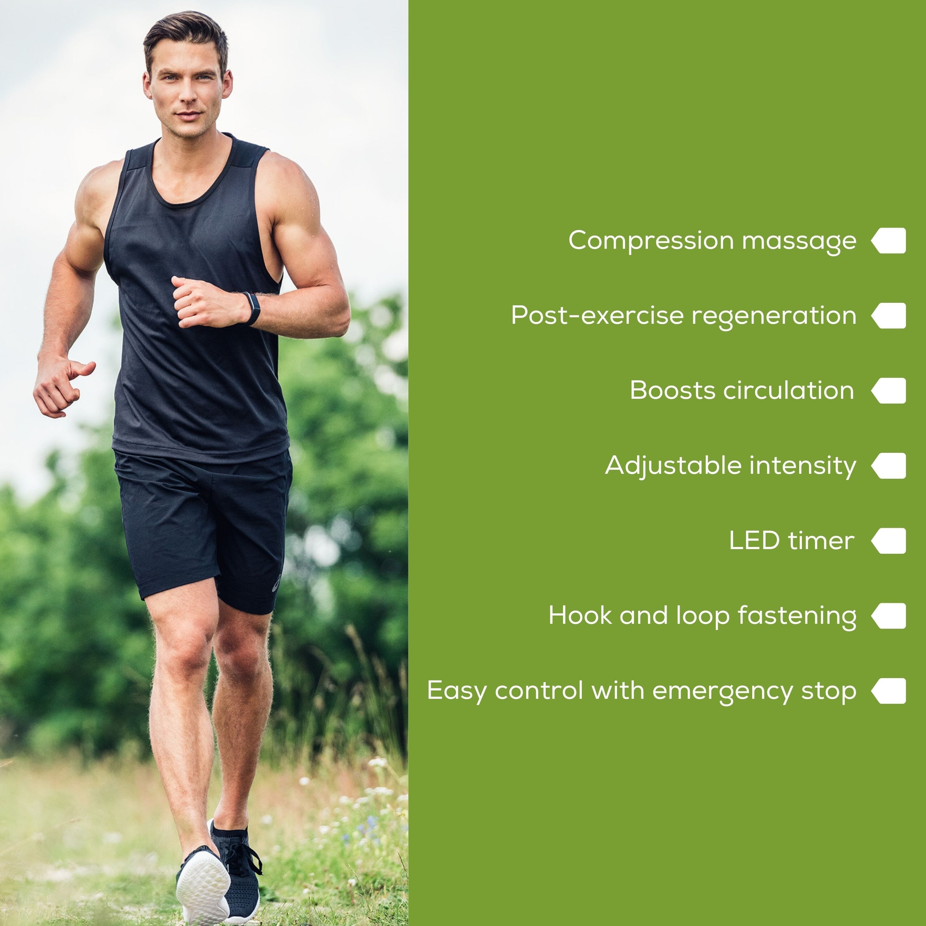 beurer fm150 leg massager key features